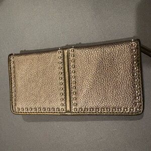 Metallic Brighton Studded Wallet